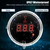 0~120 stopni Celsjusza Wskaźnik Temperatury Wody 52MM Samochodowy Miernik Temperatury Wody Samochodowy Wodoodporny Termometr Wskaźnik z Czujnikiem Wody 1/8 NPT