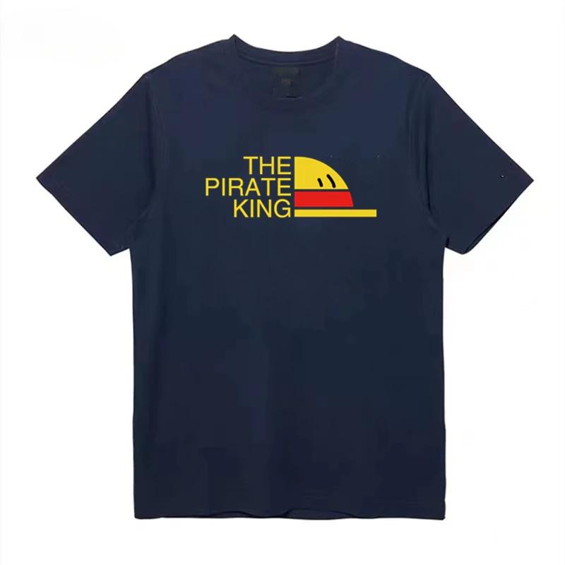 Summer cotton breathable sweat absorbing short sleeved T-shirt