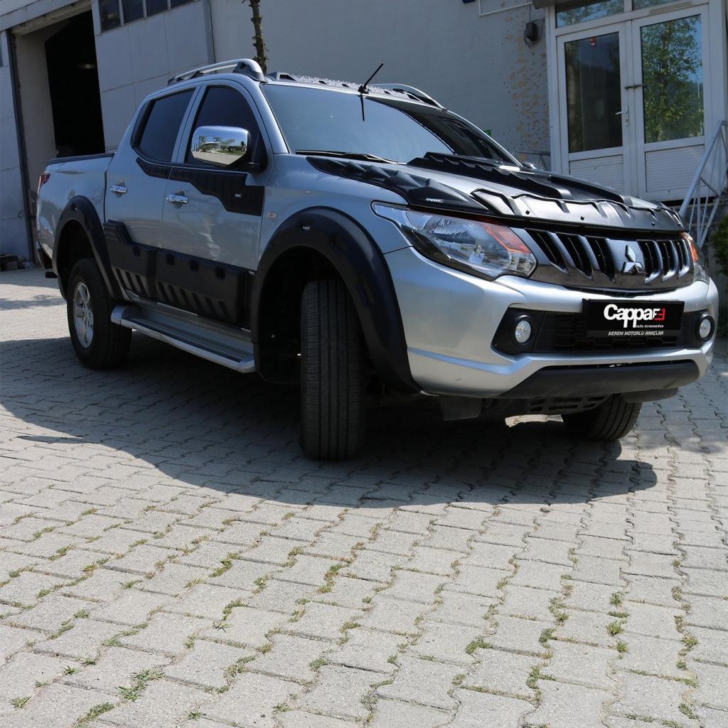 Расширители колесных арок V2 (2015-2019, EuroCap) для Mitsubishi L200