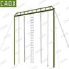 CAOX Outdoor Large Climbing Frame with Ropes and Poles