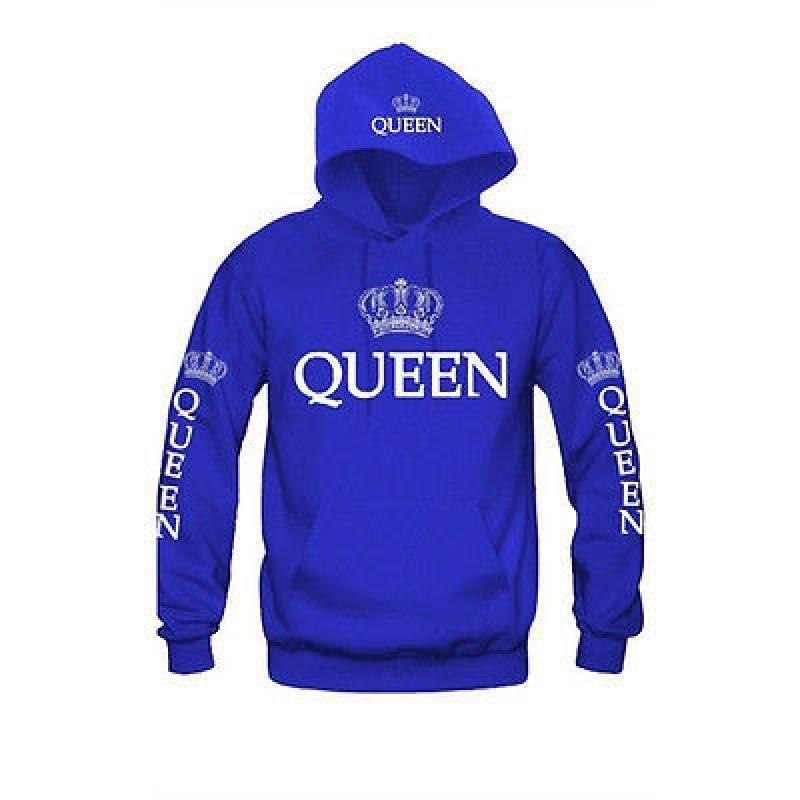 Sweat à capuche élégant en coton pour couples, pull imprimé à manches longues pour l'automne