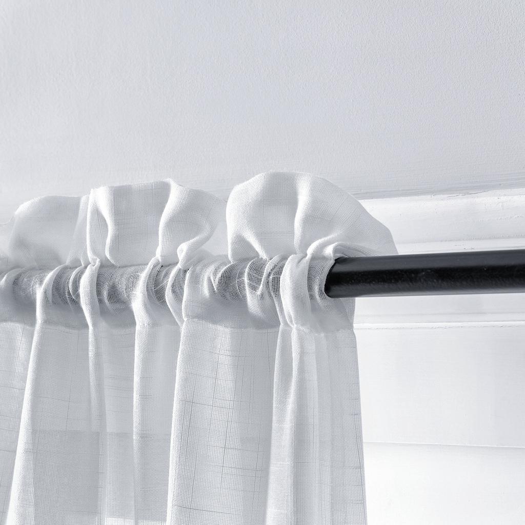 Tela de Janela Cinza de Bambu Cruzado Linho Poliéster para Varanda Acabada, Tela de Janela É Opaca