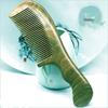 Large Green Sandalwood Double Curved Comb for Long, Short & Curly Hair - Ideal Holiday Gift