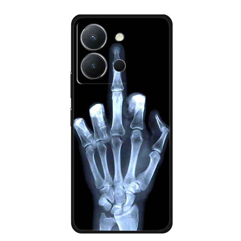 For Vivo Y36 4G Case Animals TPU Soft Cover Silicone Phone Cases For VivoY36 4G Russian Version Shockproof Protector Wolf Coque