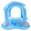 Baby Pool   Sunshade Swim   Infants Seat Boat Inflatable Toy with Awning Handle Small