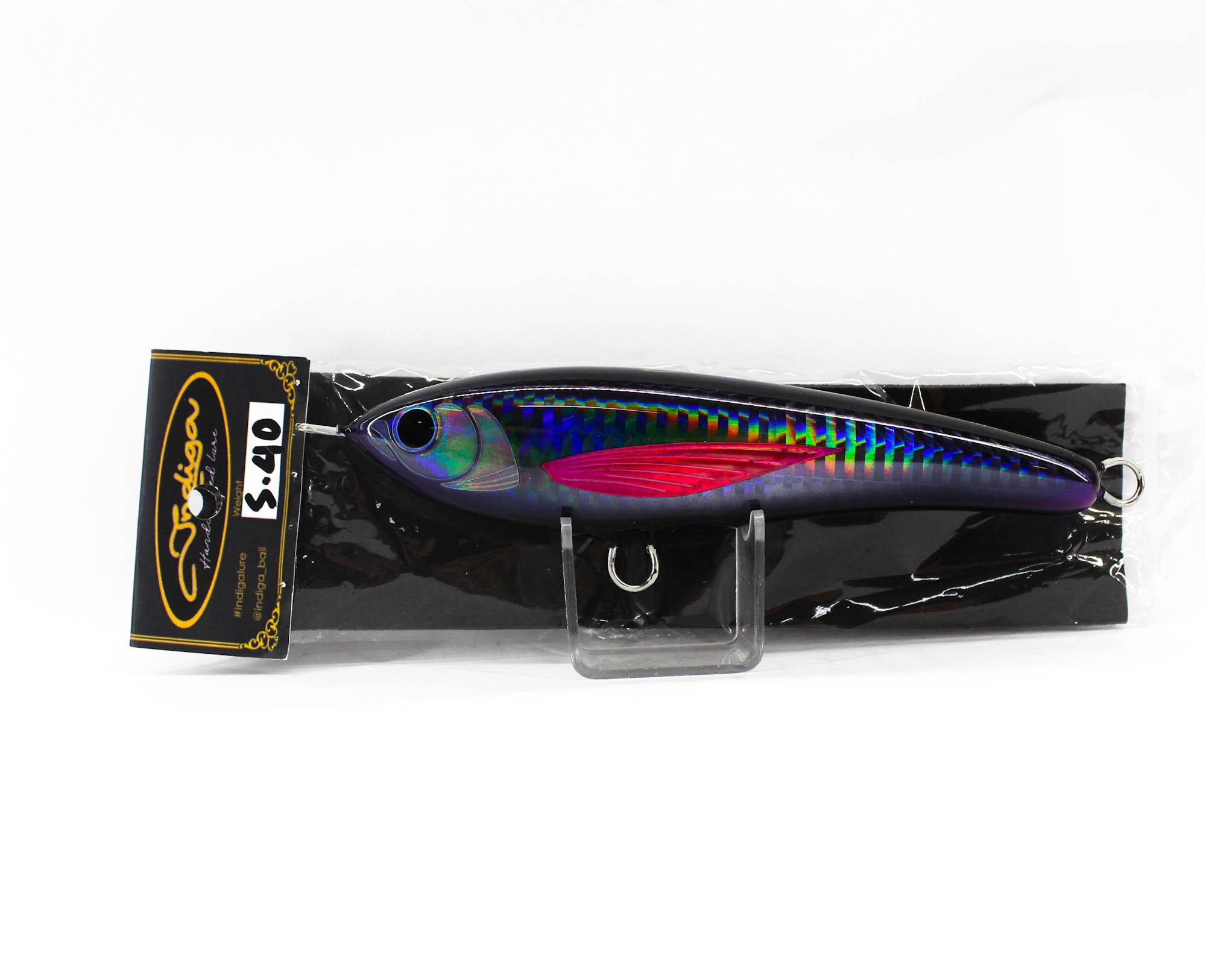 

Indiga Stick Bait Fast Sinking 40 grams Black Red Wing (2164)