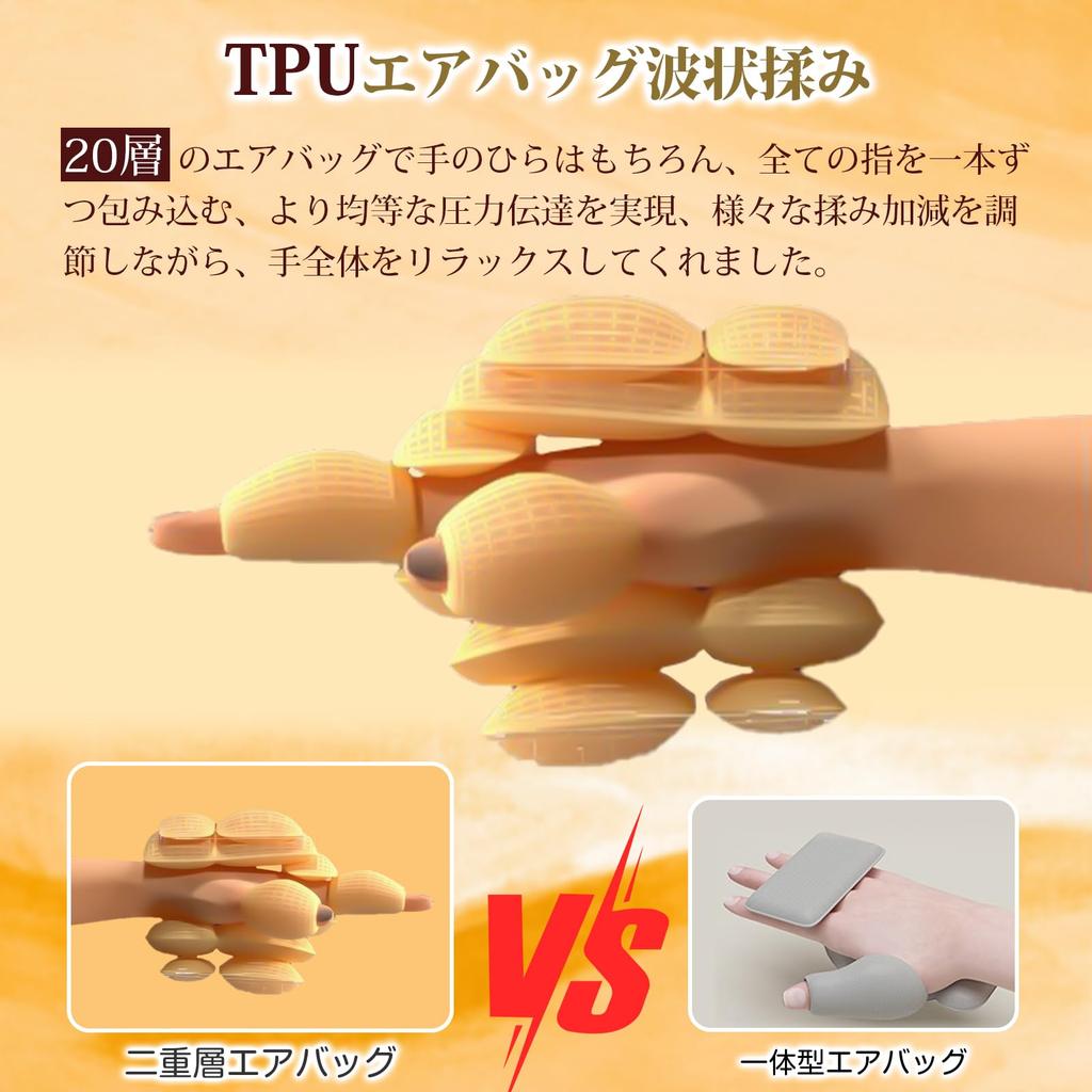 Hand Care Relaxation Device with 5 Pressure and Heat for Fingers and Suitable for Both and Hand A great gift for Respect for the Aged and Includes a