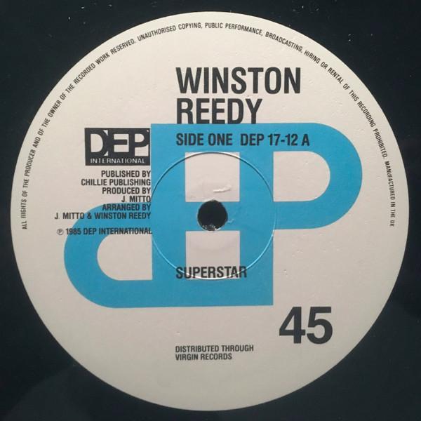 

12inch Record WINSTON REEDY - Superstar / Baby Love DEP1712 DEP Internation 1985 UK Reggae, Ska & Dub Used
