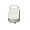 Kooduu Lampe haut-parleur - portable et sans fil - connexion bluetooth et son haute fidélité, couleur beige - Lite-up Play Sand