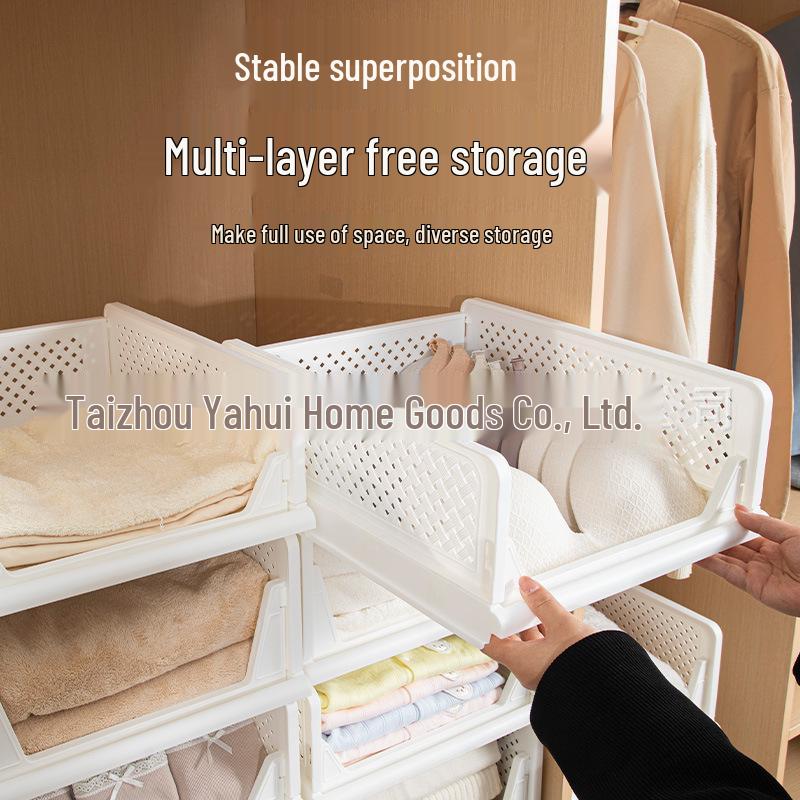 Drawer-Style Layered Wardrobe Dividers: Customizable Bedroom Storage Solution