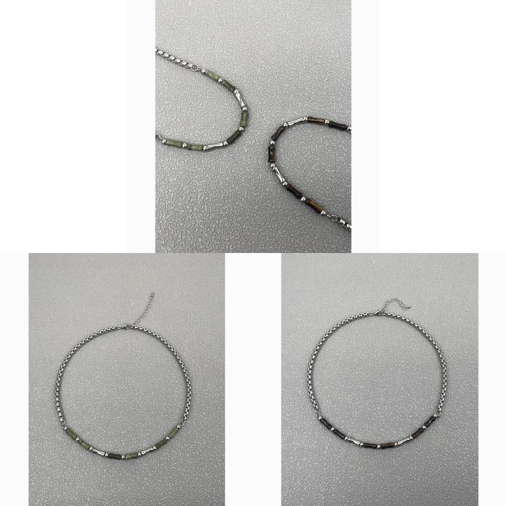 Original Design Collar Necklace With Geometric Shape For Unisex Daily Wear