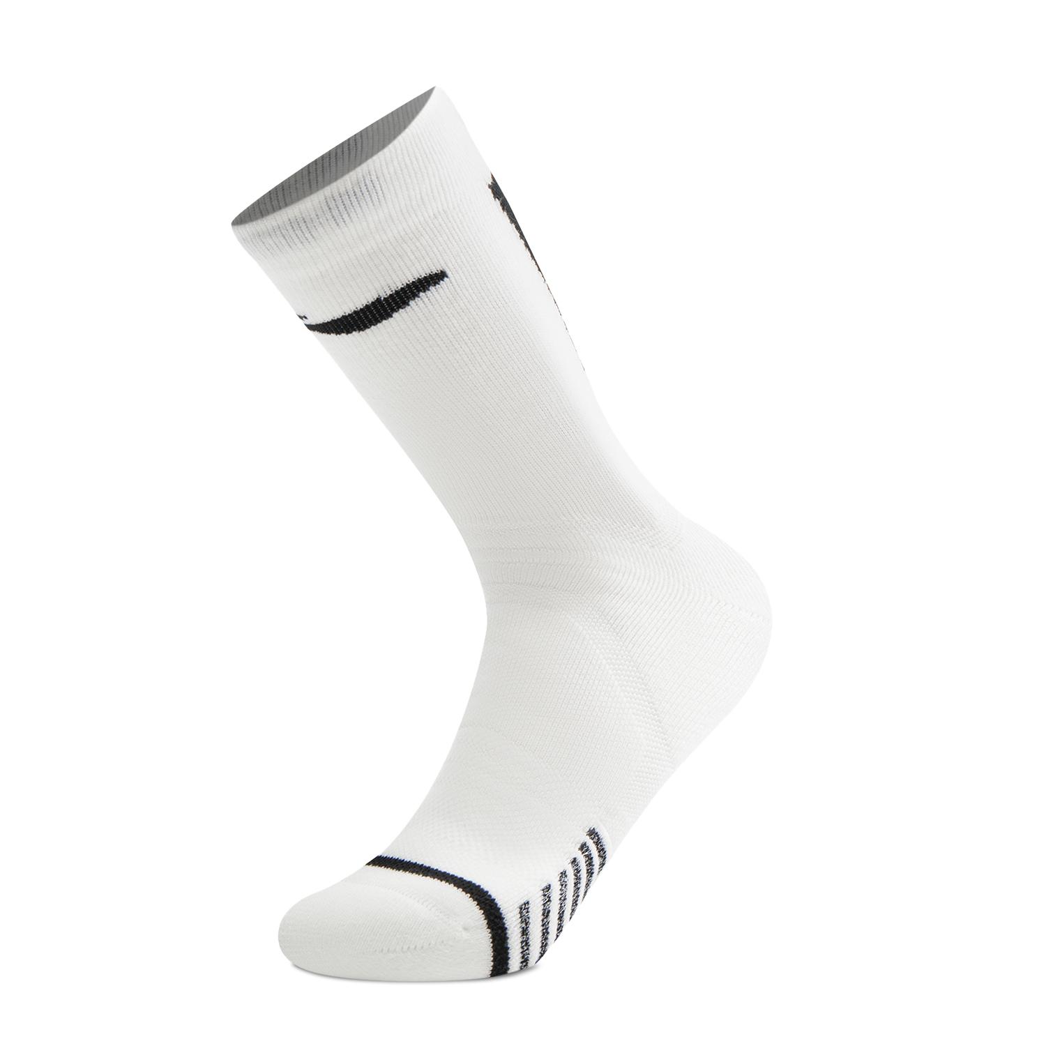 Li Ning CBA Basketball Socks Unisex 1 Pack White AWLV007-2 L