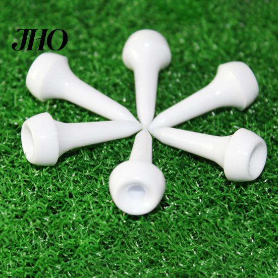 Confezione 50 Pezzi Tee da Golf in Plastica per Ferri Ibridi Par 3 Basso Profilo Legni Golfista Esperto e Campo Pratica Golf Corto Minore Attrito