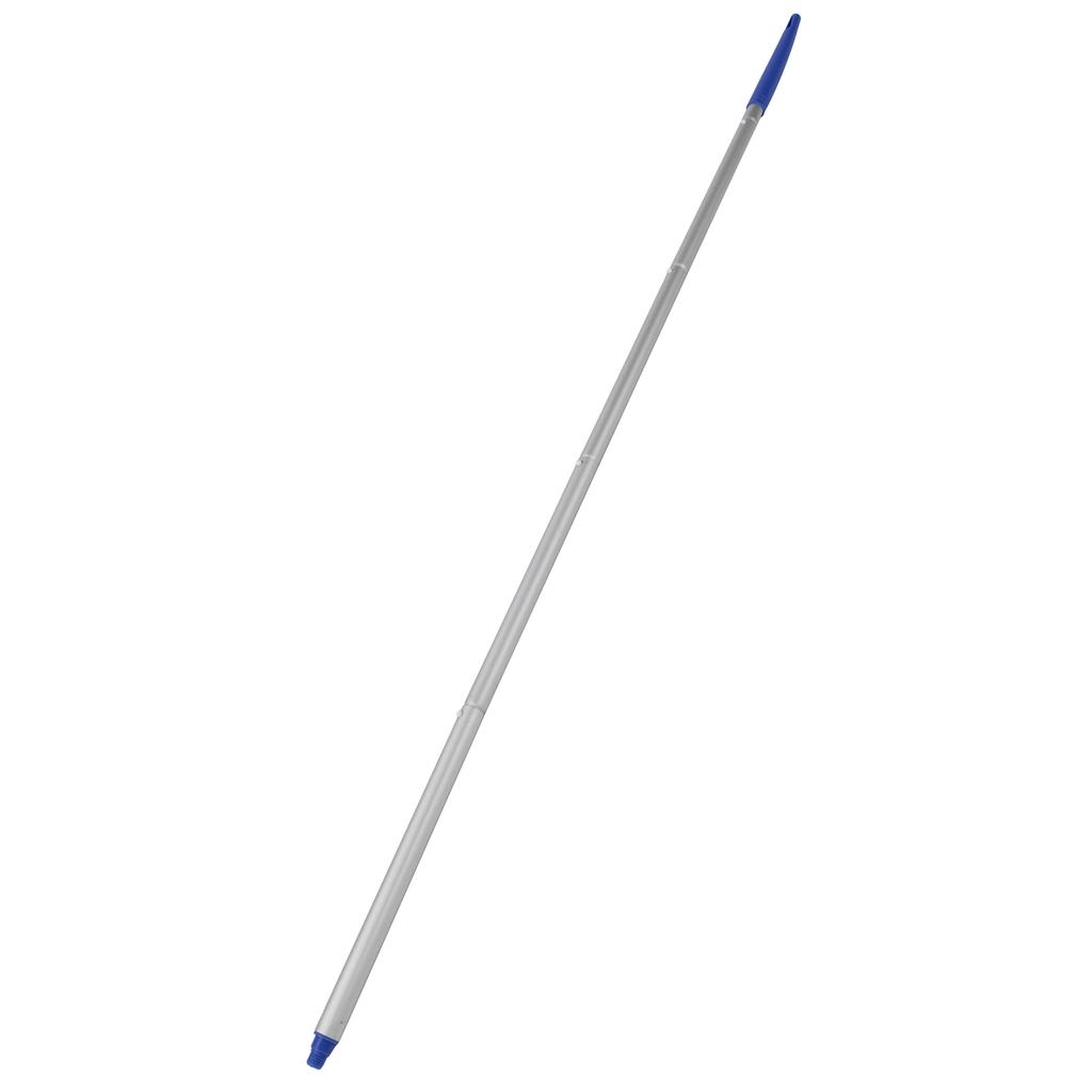 5Pcs Pool Pole Easily Connect Store Adjustable Sturdy Durable Swimming Pool Extension Pole for Cleaning PoolBlue