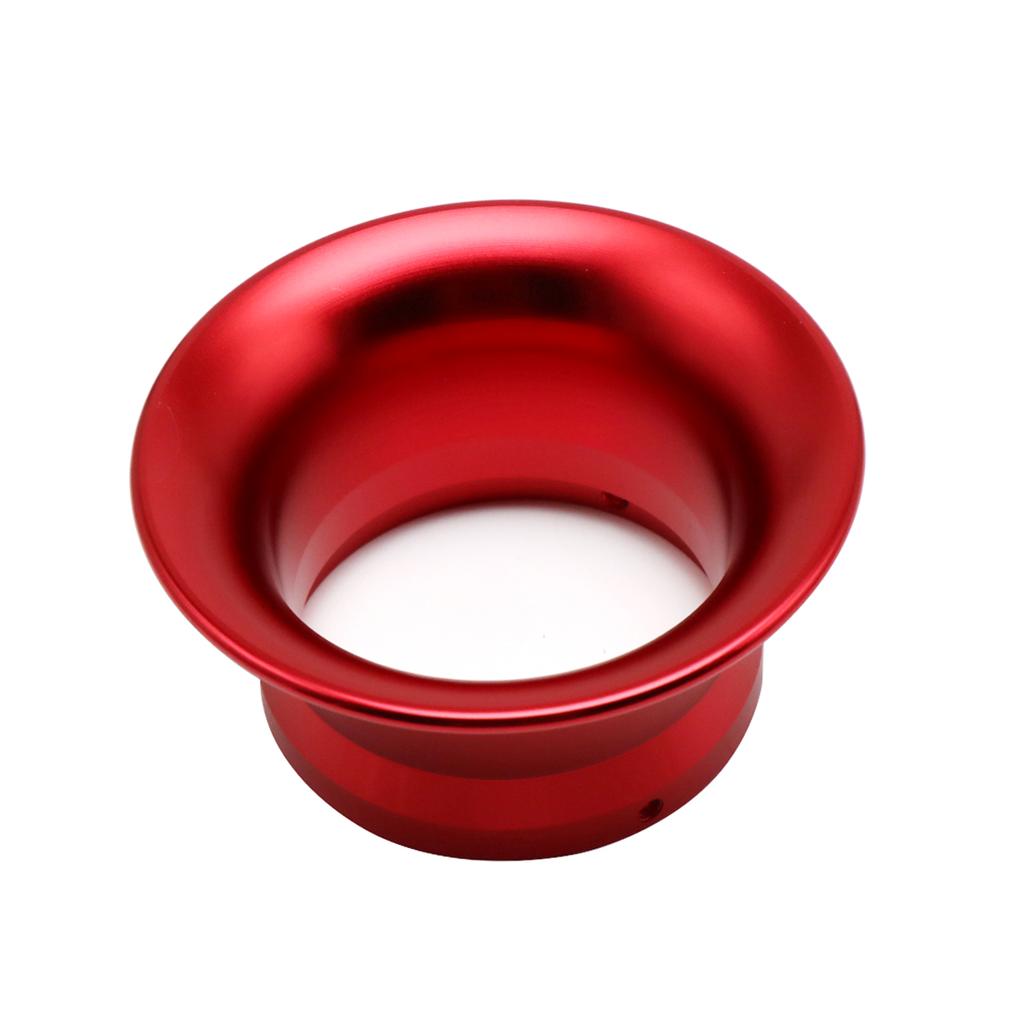ZSDTRP 63mm Motorcycle Carburetor Air Filter Interface Wind Cup Horn Velocity Stack with Mesh Net for PWM PWK 34 36 38 40 42mm
