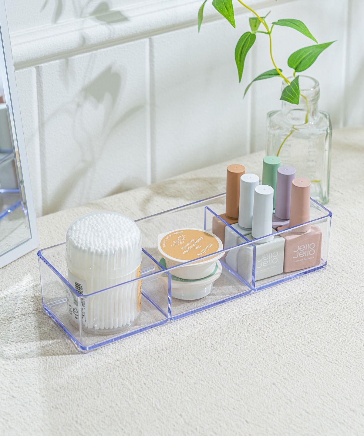 Crystal Cosmetic Organizer No. 6 4-Piece Set