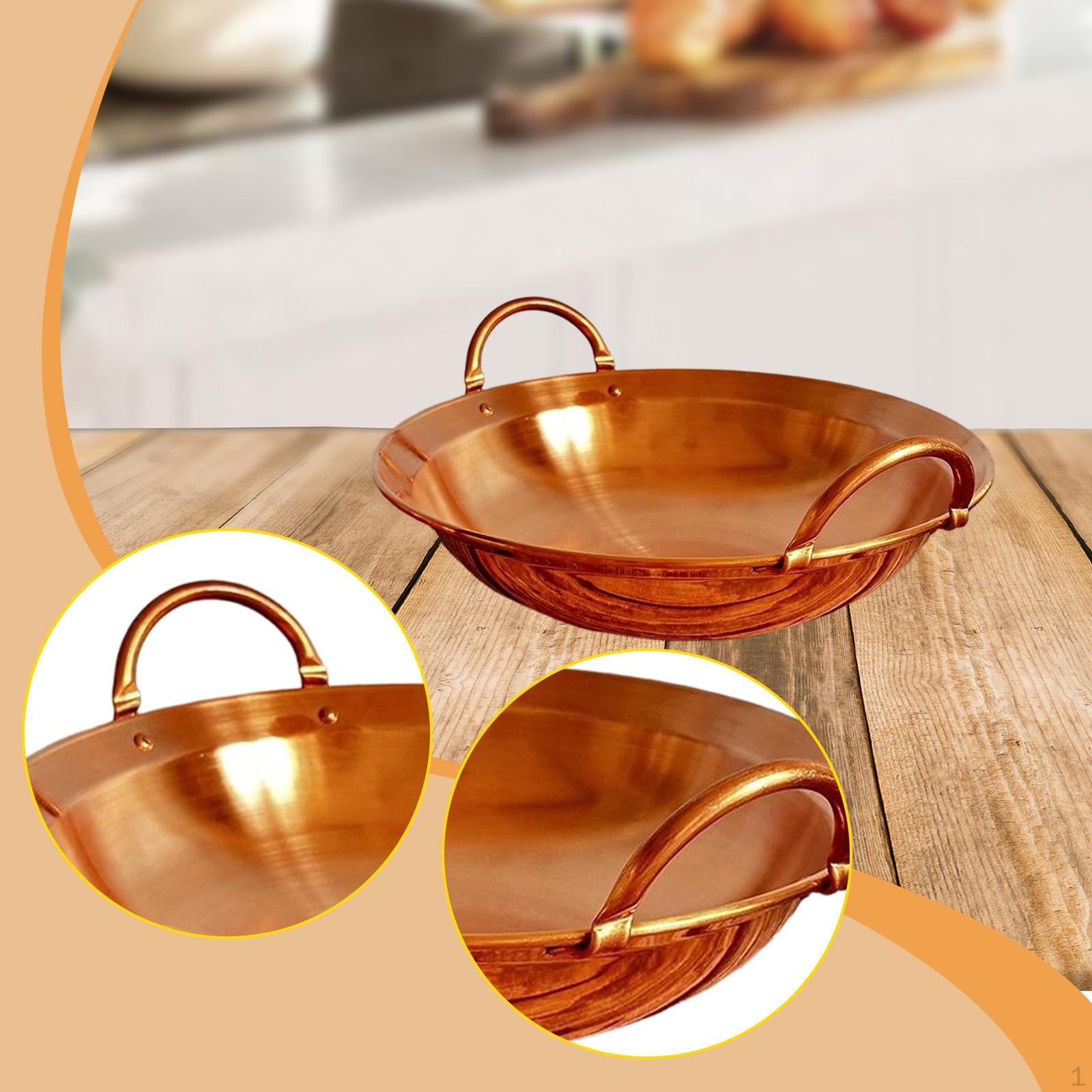 

Pot Cooking Pot, Versatile, Easy to Clean, Wok for Parties, Catering, Family 22cm