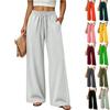 Women's Color Wide Leg Sweatpants Casual Versatile Joggers for Everyday Wear