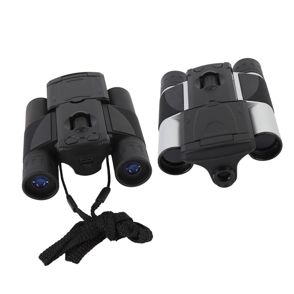 10x25 Digital Binoculars with Camera 48MP 2.5K HD 2 Inch Color Screen 8x Digital Zoom Type C Video P