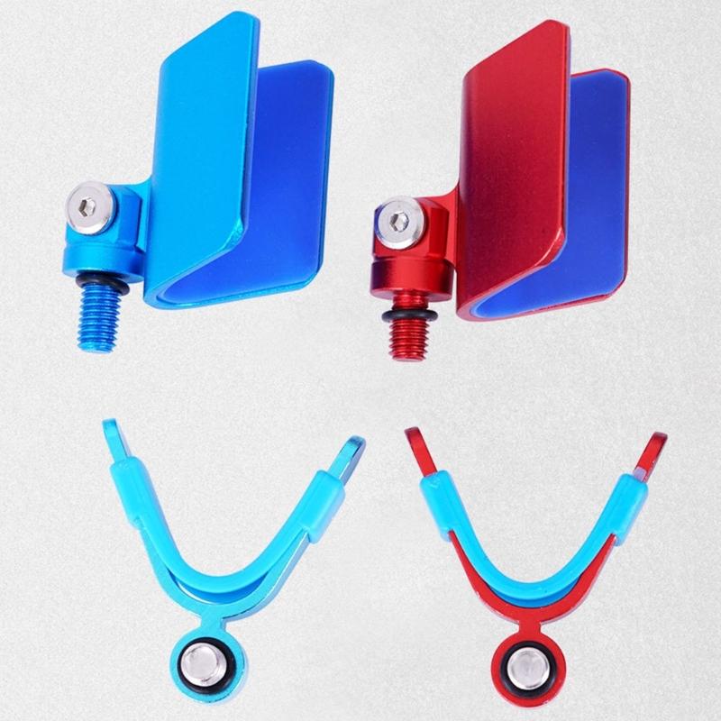 Fishing Pedestals Rod Bracket Head 8mm Thread Fishing Rod Support Stand Head Aluminum Rod Holder Head V-Shaped
