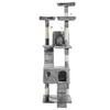 173cm Cat Tree Scratching House, Activity Play Centre, Grey