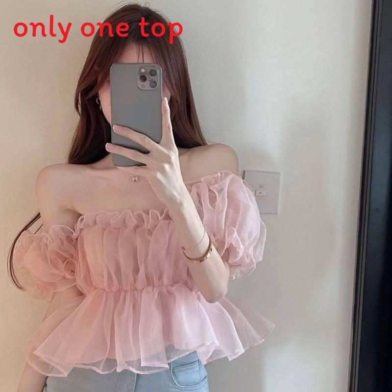 Womens Top With Square Neck And Solid Color For Casual Spring Summer Wear
