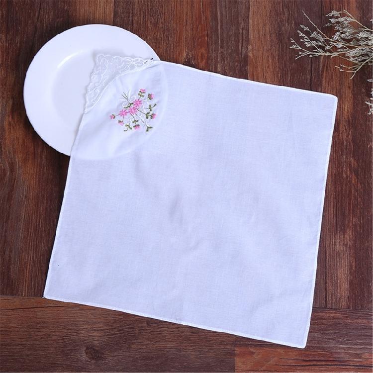 12packs Durability Washable Handkerchiefs Craftsmanship Collectible Hankies for Gifting and Personality Use