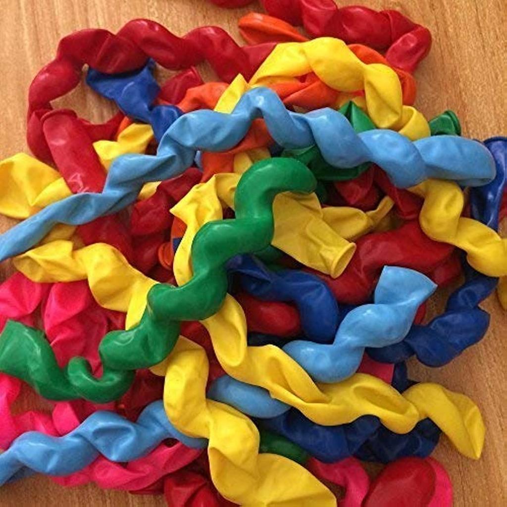 20/50 Stück Multicolor Spiral Langballon Einzigartige Twist Spiral Latex Ballon Hochzeit Alles Gute zum Geburtstag Feiertagsdekoration Kinderspielzeug