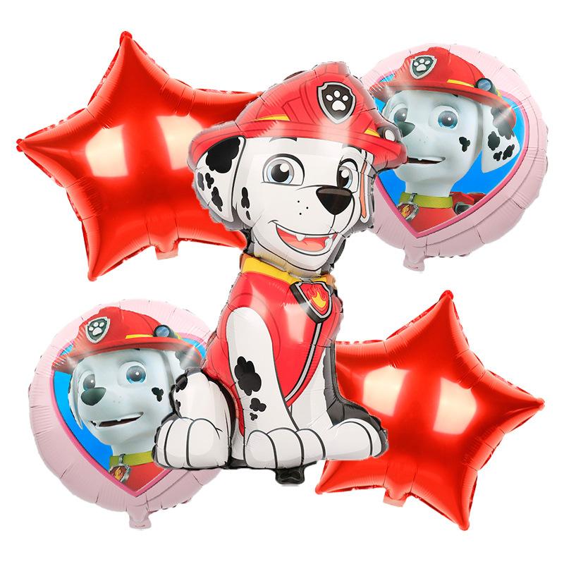 PAW Patrol Birthday Party Decoration New Version Balloon Set Disposable Tableware Kid Event Supplies Banner Backdrop Gift