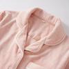 Herbst/Winter Sea Island Samt Partner-Pyjamas: Damen Warm & Herren Verdicktes Korallenfleece Hauskleidung