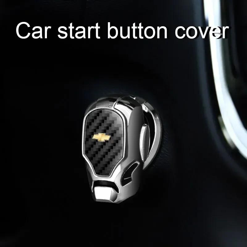 ndsaw9 One-Click Start Decoration Cover Car Stickers Accessories for Chevrolet Spark Sonic Camaro Volt Bolt Trax Malibu Cruze 2 3 4 5