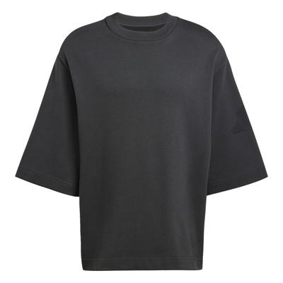 Round Neck Pullover Sports Solid Color Short Sleeve Breathable T-Shirt Men T-Shirts Black JJ2263