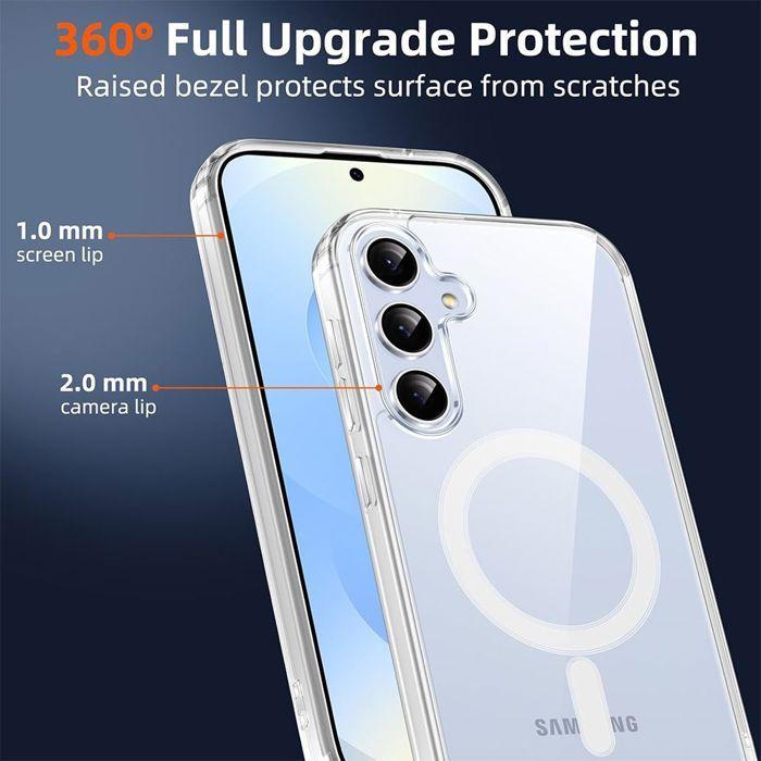 Coque Magnétique - BOOLING - pour Samsung Galaxy S26 - Antichoc Anti-Rayures Protection Transparente