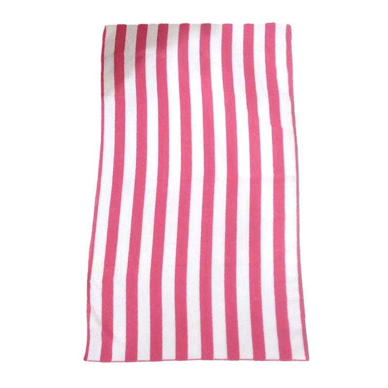 Popular Blue White Striped Beach Towel for Adults Super Absorbent Quick Dry Bath Towel