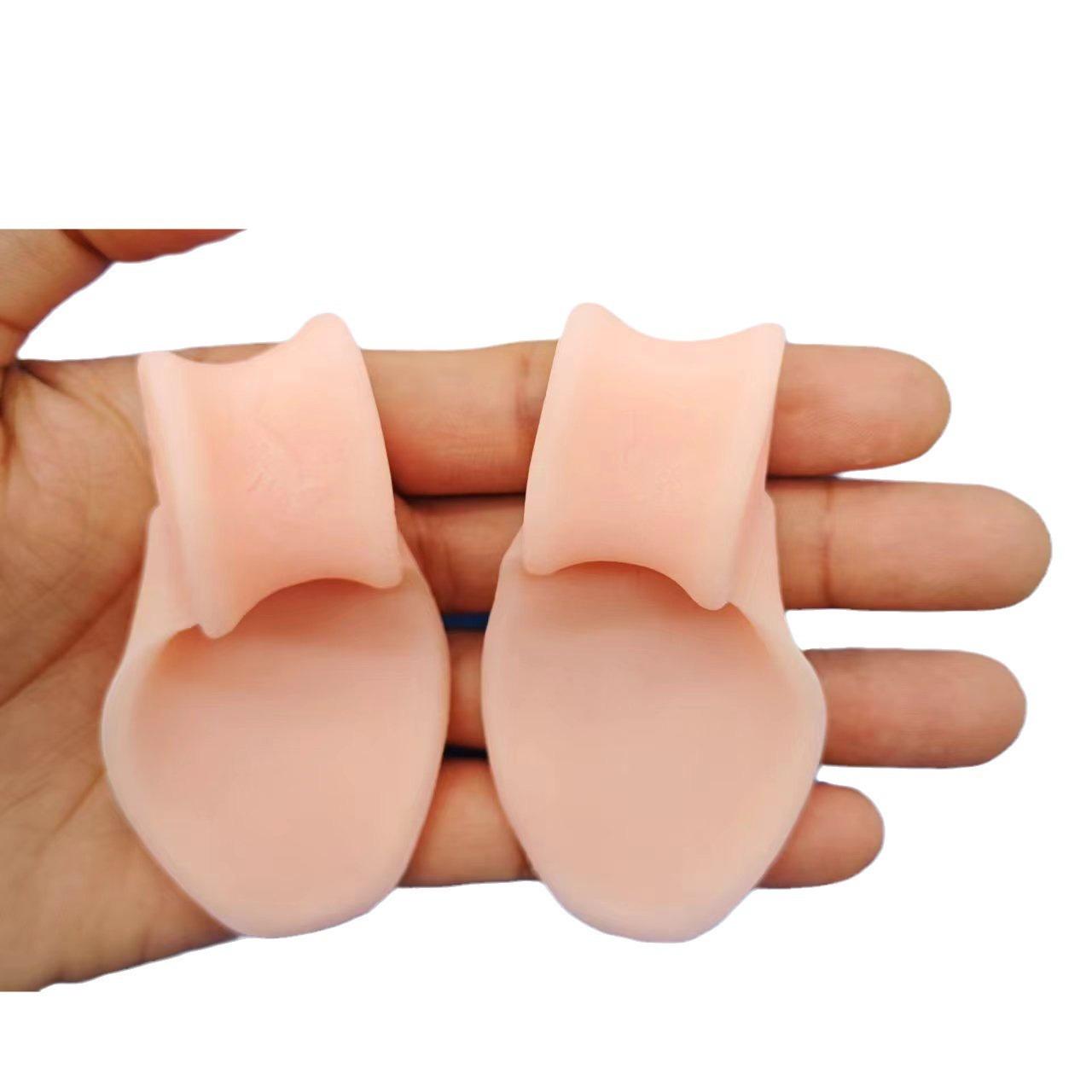 Пятидырочный разделитель пальцев ног Сотовая подушечка для передней части стопы Покрытие для перекрывающихся пальцев Разделитель большого пальца ноги Силиконовый разделитель пальцев ног Покрытие для передней части стопы One size