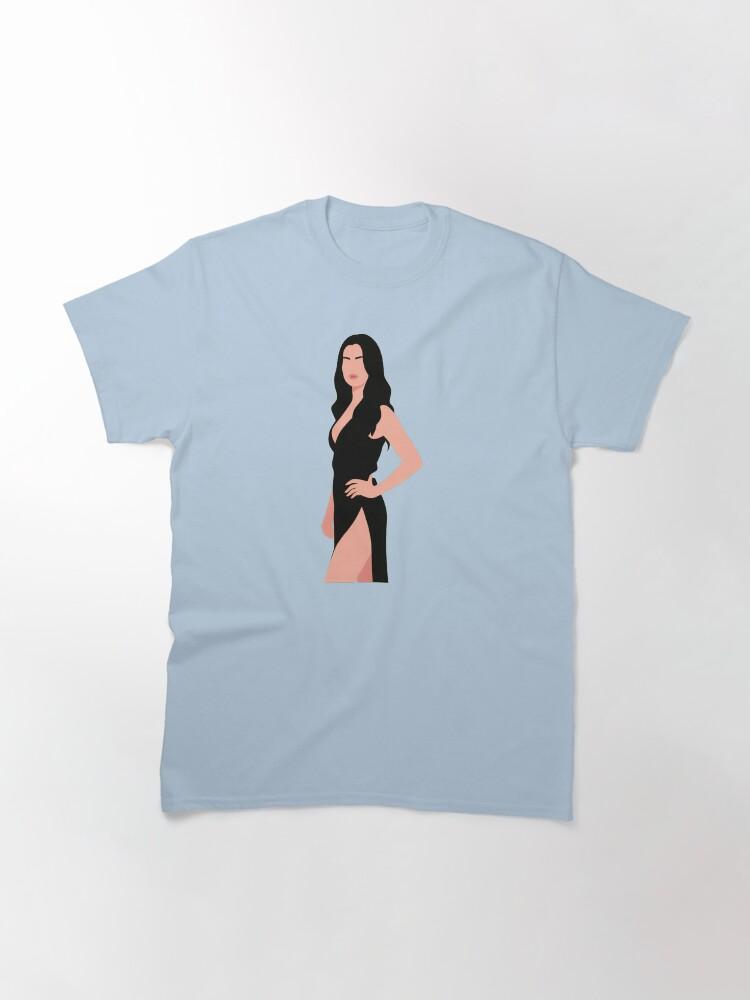 Selena Gomez Lineless Illustration Classic T-Shirt
