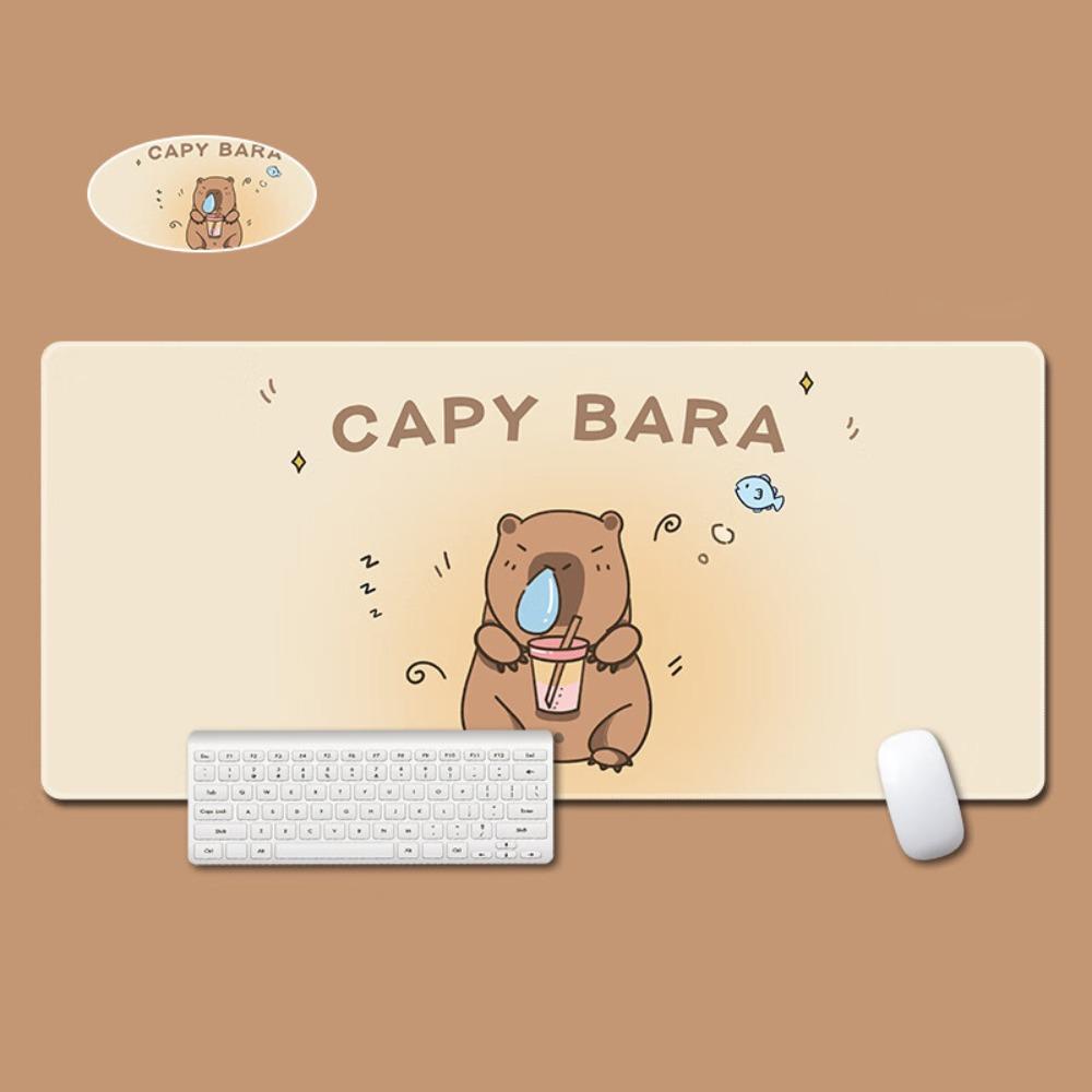 Capybara Desk Pad Cartoon Desk Protector New Computer Desk Protector