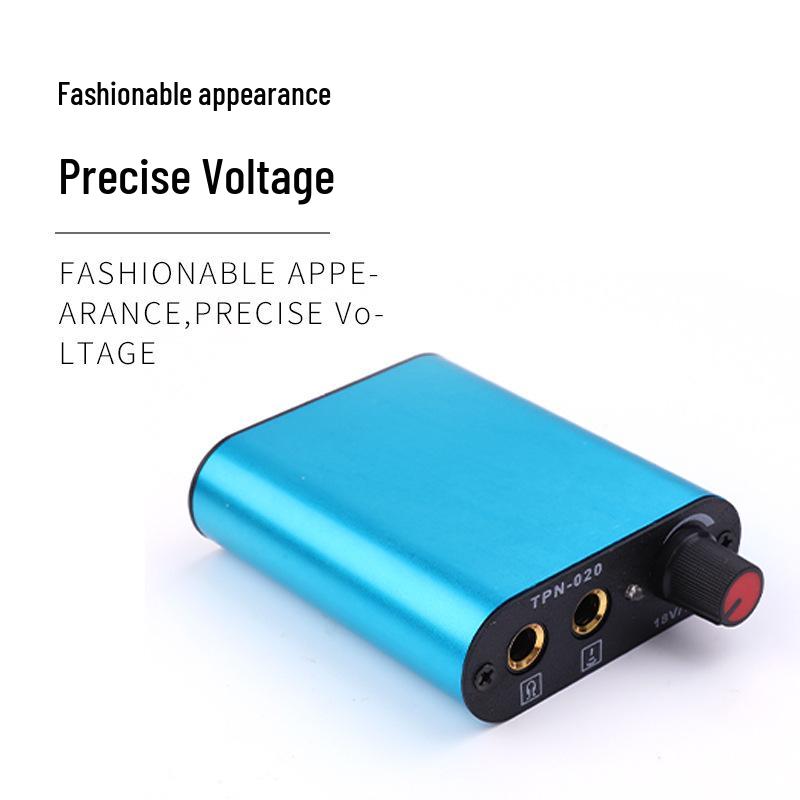 Liqi Mini Tattoo Power Supply with Foot Pedal and Tools