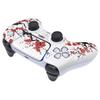 eXtremeRate LUNA PS5 Controller Replacement Front Shell and DIY Replacement Housing Shell and Touchpad Cover Plum Pattern (BDM-010, BDM-020, BDM-030,