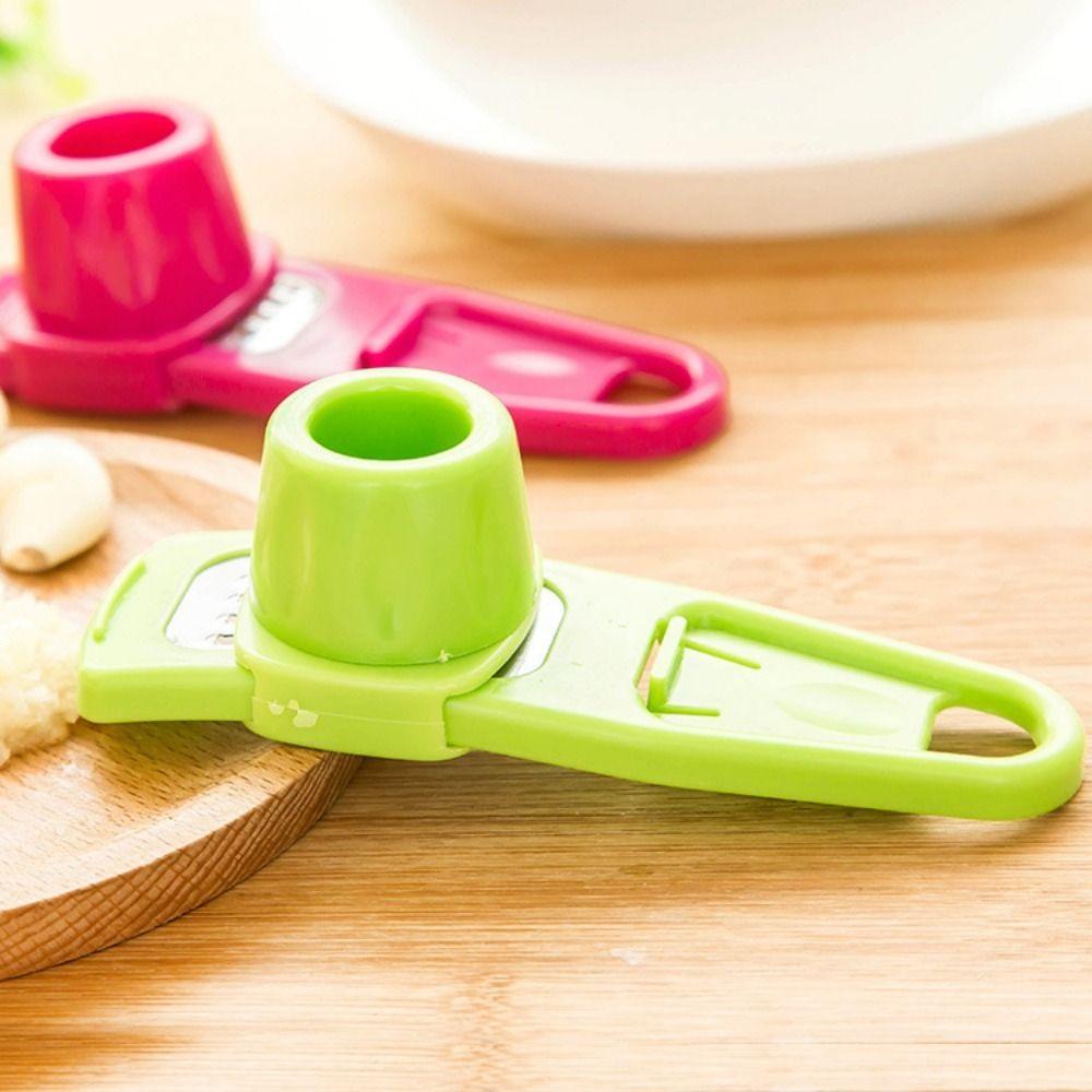 With Hole Manual Household Garlic Crusher Garlic Cutter Kitchen Grinder Ginger Chopper