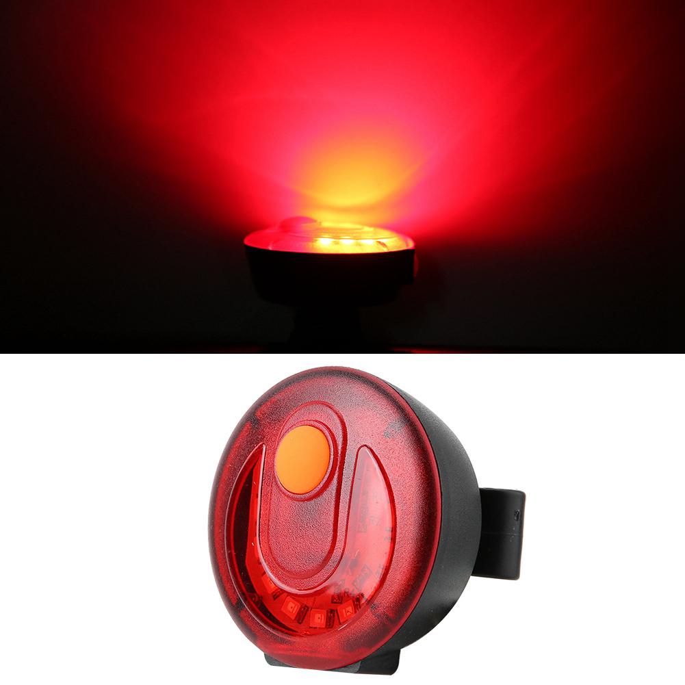 Waterproof Bike Bicycle LED Taillight Safety Warning Light Brake Lamp USB Fast Charging