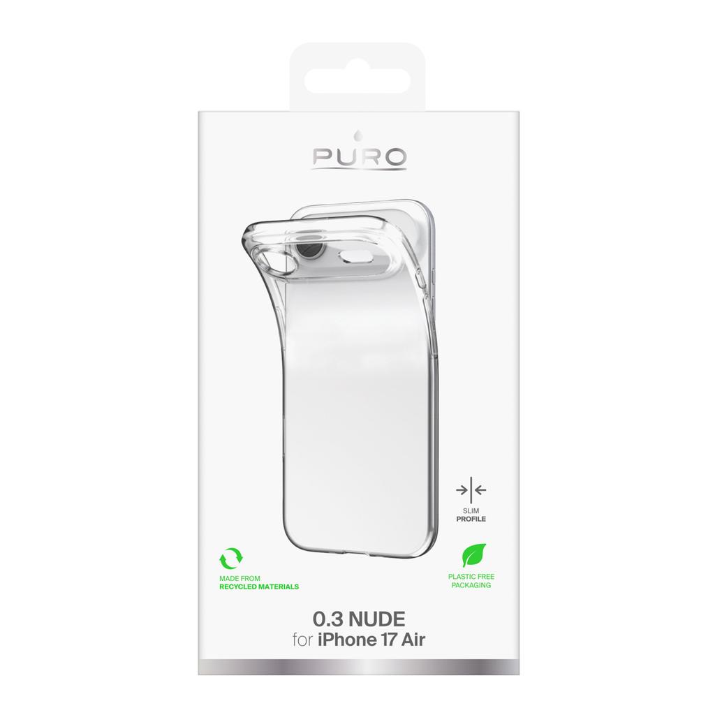 Etui case na iPhone 17 Air TPU 0.3 Nude Ultra-Slim - przezroczyste