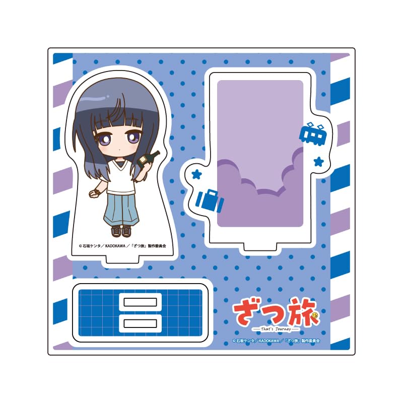 TV Anime 05 Tenkubashi Riri Art Acrylic Stand Plate "That's Journey" [POP Illustration]