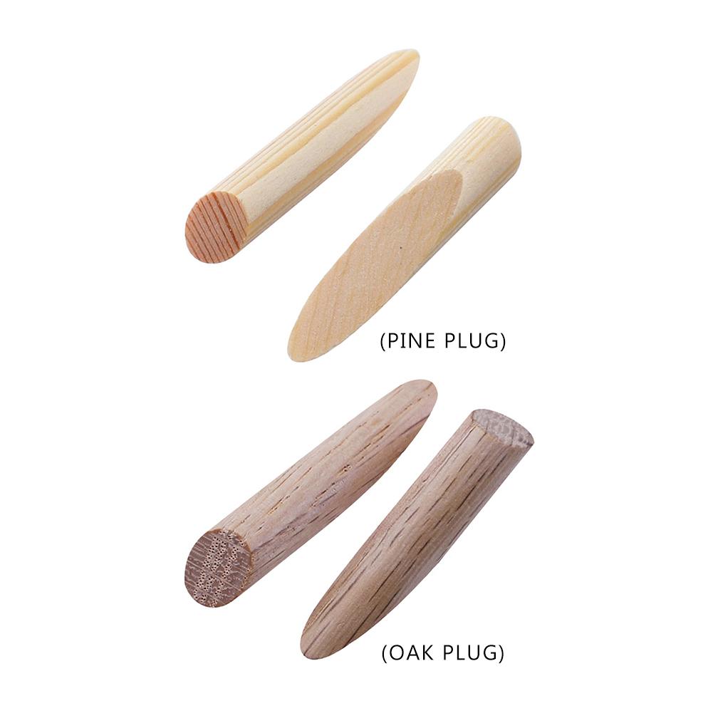 50 Pack Pine Wood Plugs 9.5mm Woodworking Furniture Jointing Accessories for Pocket Hole Jig Woodworking Tool