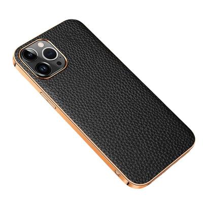 Vhodné pro pouzdro na telefon Apple 15promax, Litchi textura IPhone14, Špičkové business 12 proti pádu 13 Pánské kožené pouzdro