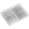 600Pcs Box 10 Sizes Stainless Steel Screws Watch Eyeglass Repair Accessory