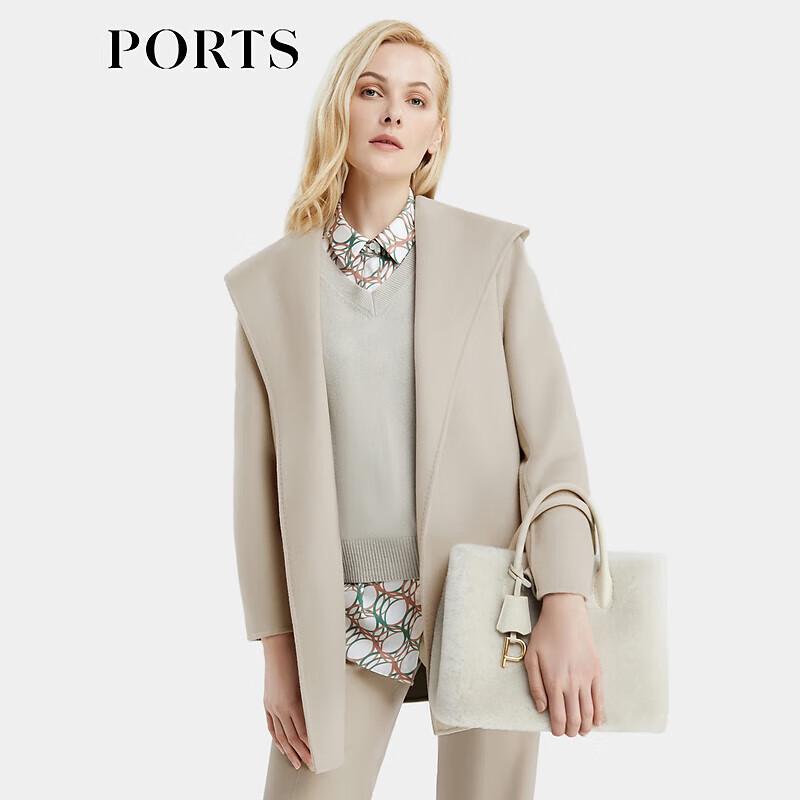 

Женское длинное пальто из смесовой шерсти PORTS 6