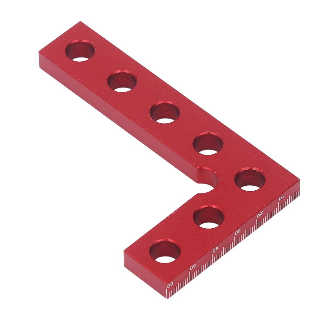 Mini Small Square Center Finder Tool 90 Degree Quick Measuring Aluminum Alloy Woodworking Ruler for