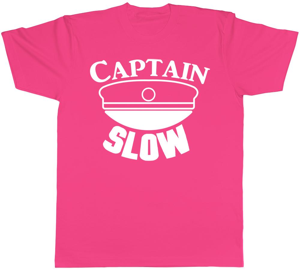 Captain Slow Funny Unisexs Unisexs Ladies Unisex TShirt