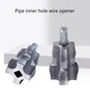 Water Pipe Inner Hole Drill Double Heads PPR Pipe Threader Water Pipe Internal Thread Opener Electric Drills Hand Tools